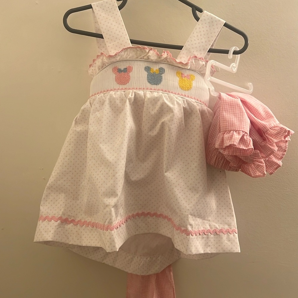 Classic Whimsey Disney smock